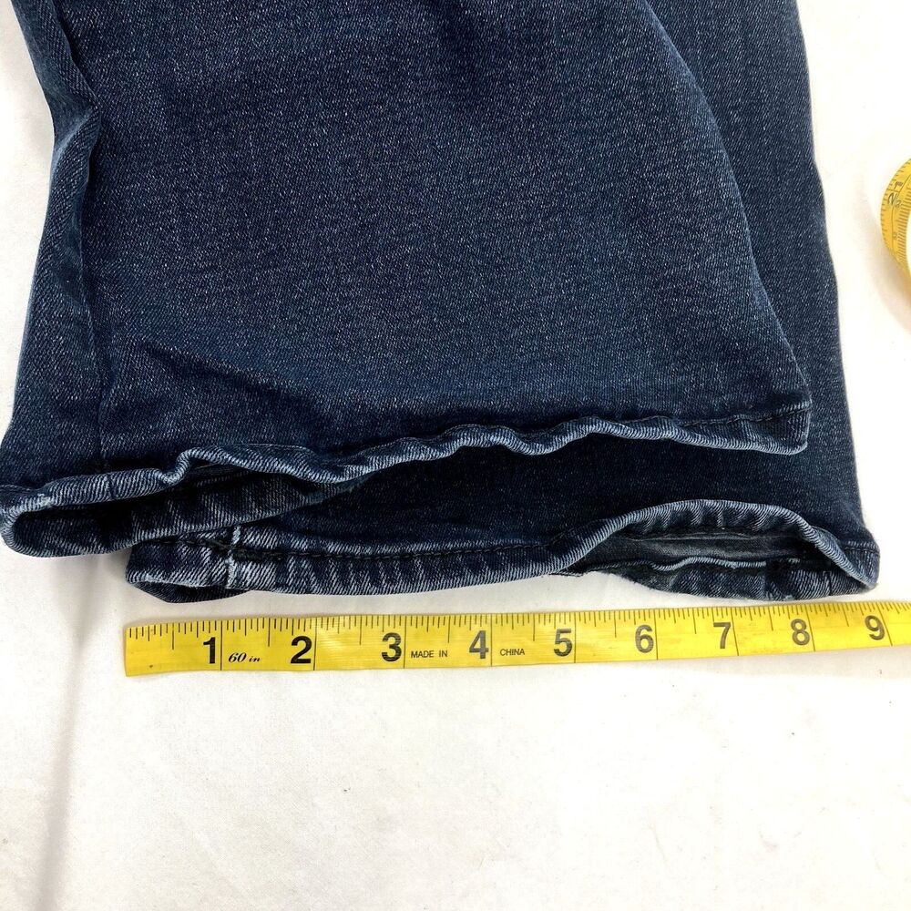 Gap 1969 Jeans Perfect Boot Indigo Blue Dark Mid 30 R 31 x 31 Womens Hippie Boho - Picture 10 of 14